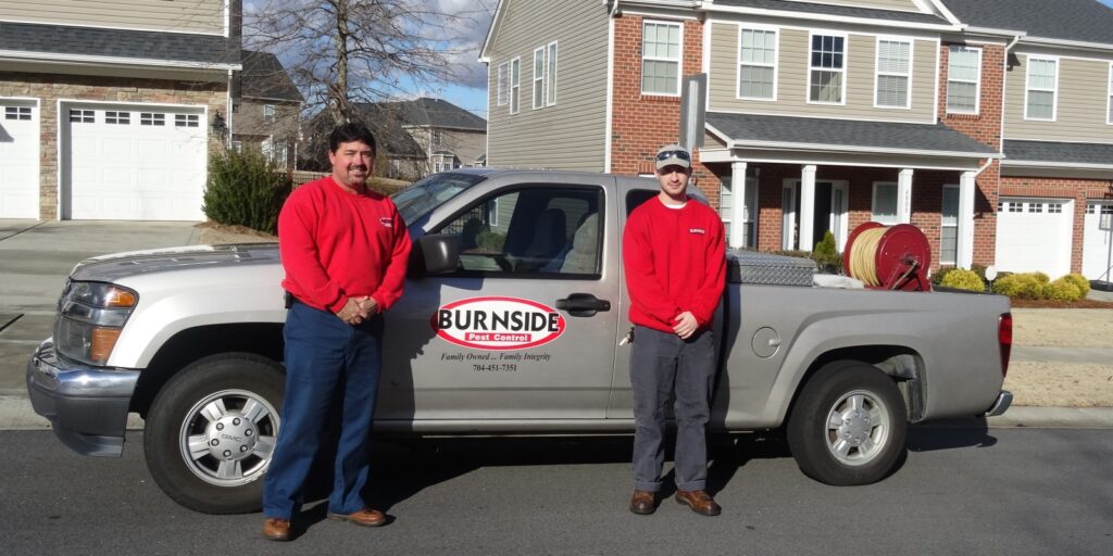 Two Burnside pest control experts serving North Carolina homes